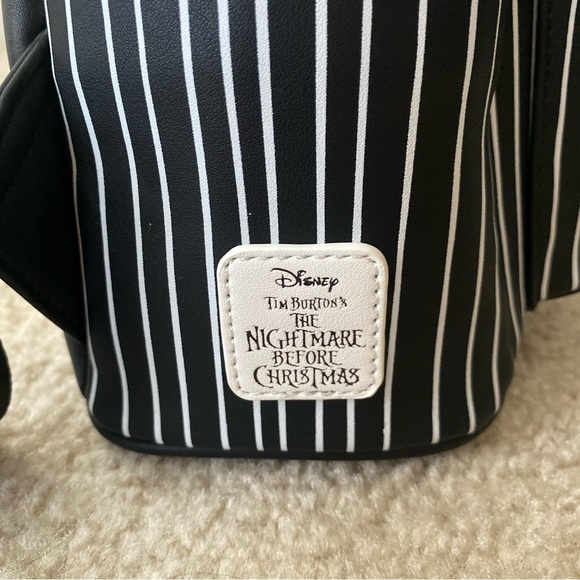 Loungefly Disney Nightmare Before Christmas Jack Skellington Mini Backpack - Picture 4 of 11
